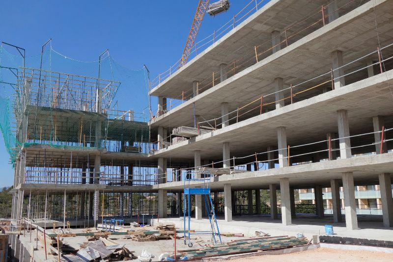 concrete building construction