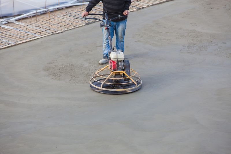 concrete finishing