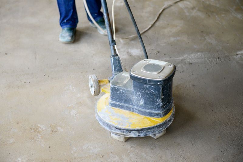 concrete polishing machine